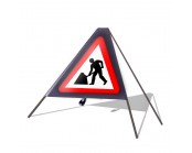 Roadworks Ahead Roll Up Sign 